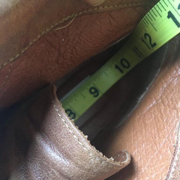 Steve Madden Bootie Jasperr Cuffed Tan Leather Size 9.5 Distressed - Picture 11 of 14